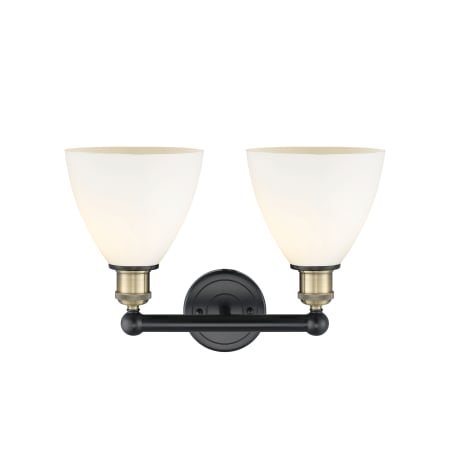 A large image of the Innovations Lighting 616-2W-12-17 Bristol Vanity Alternate Image