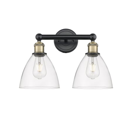 A large image of the Innovations Lighting 616-2W-12-17 Bristol Vanity Alternate Image