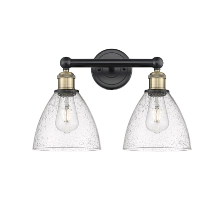 A large image of the Innovations Lighting 616-2W-12-17 Bristol Vanity Alternate Image