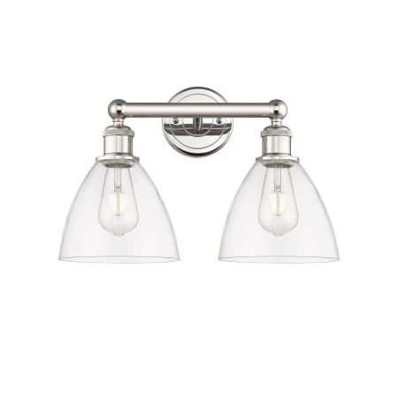 A large image of the Innovations Lighting 616-2W-12-17 Bristol Vanity Alternate Image