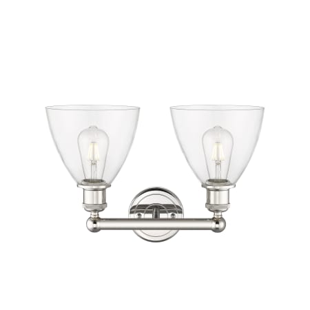 A large image of the Innovations Lighting 616-2W-12-17 Bristol Vanity Alternate Image