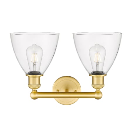 A large image of the Innovations Lighting 616-2W-12-17 Bristol Vanity Alternate Image