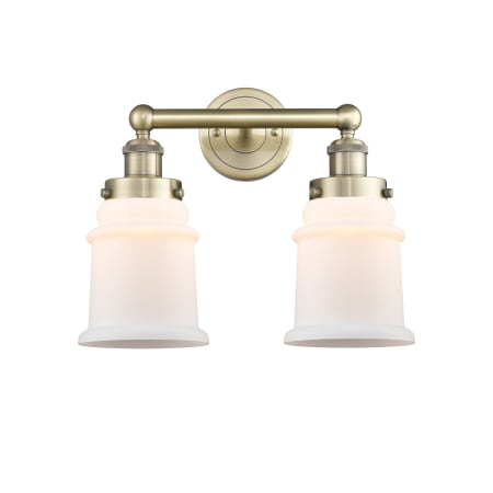 A large image of the Innovations Lighting 616-2W-13-15 Canton Vanity Alternate Image