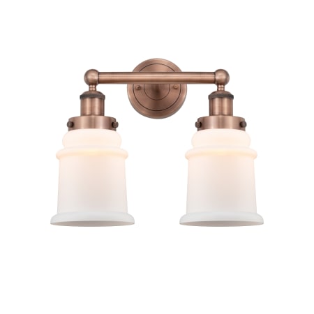 A large image of the Innovations Lighting 616-2W-13-15 Canton Vanity Alternate Image