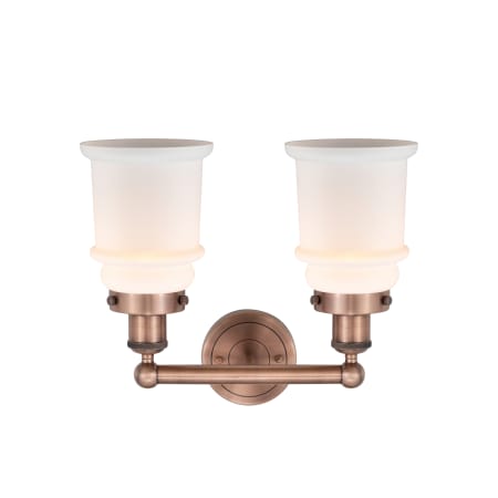 A large image of the Innovations Lighting 616-2W-13-15 Canton Vanity Alternate Image