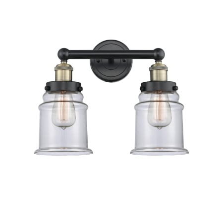 A large image of the Innovations Lighting 616-2W-13-15 Canton Vanity Alternate Image