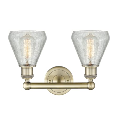 A large image of the Innovations Lighting 616-2W-13-15 Conesus Vanity Alternate Image