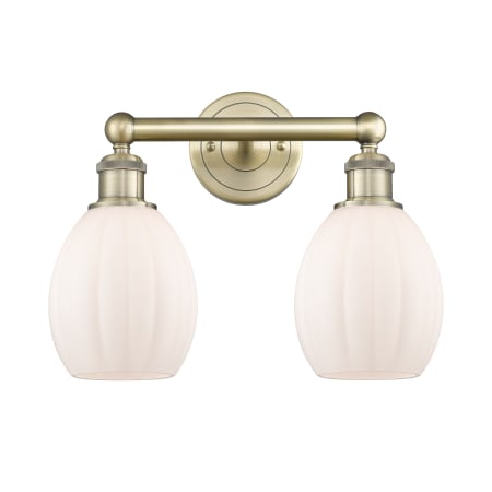 A large image of the Innovations Lighting 616-2W-13-15 Eaton Vanity Alternate Image