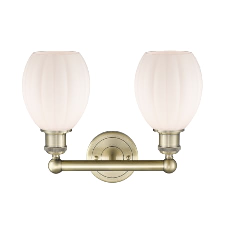 A large image of the Innovations Lighting 616-2W-13-15 Eaton Vanity Alternate Image