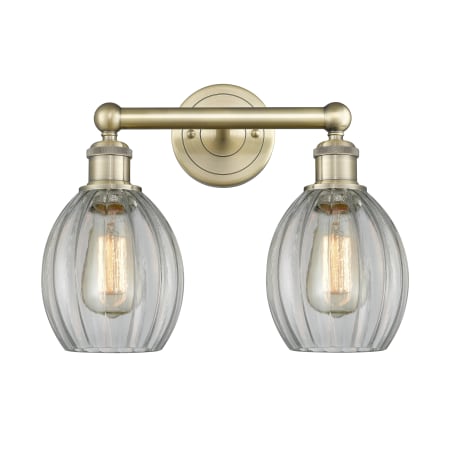 A large image of the Innovations Lighting 616-2W-13-15 Eaton Vanity Alternate Image