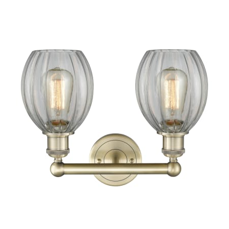 A large image of the Innovations Lighting 616-2W-13-15 Eaton Vanity Alternate Image