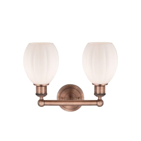 A large image of the Innovations Lighting 616-2W-13-15 Eaton Vanity Alternate Image