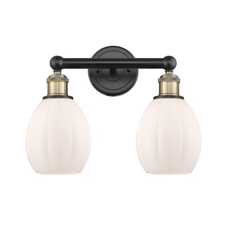 A large image of the Innovations Lighting 616-2W-13-15 Eaton Vanity Alternate Image