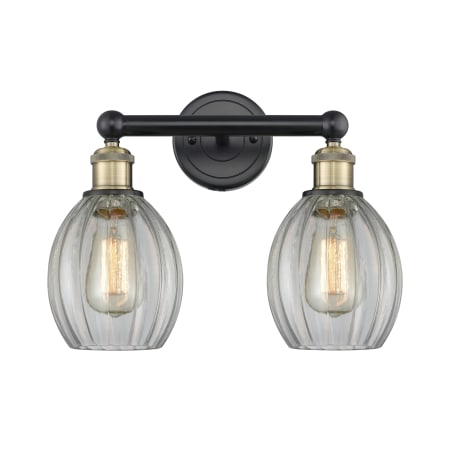 A large image of the Innovations Lighting 616-2W-13-15 Eaton Vanity Alternate Image