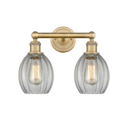 A large image of the Innovations Lighting 616-2W-13-15 Eaton Vanity Alternate Image