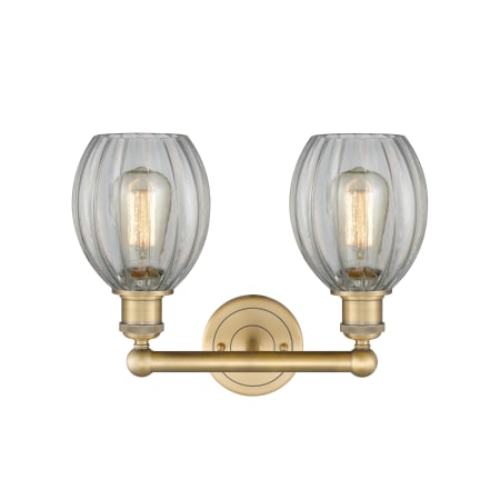 A large image of the Innovations Lighting 616-2W-13-15 Eaton Vanity Alternate Image