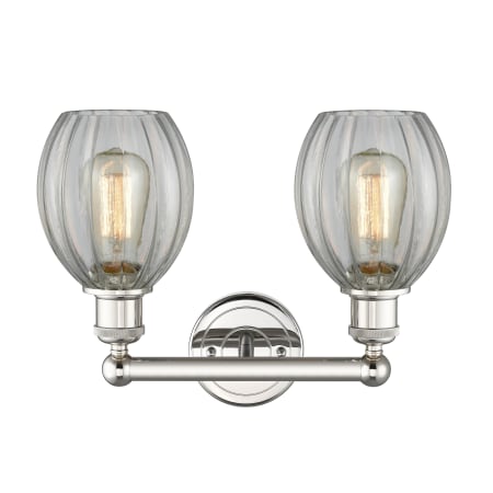 A large image of the Innovations Lighting 616-2W-13-15 Eaton Vanity Alternate Image