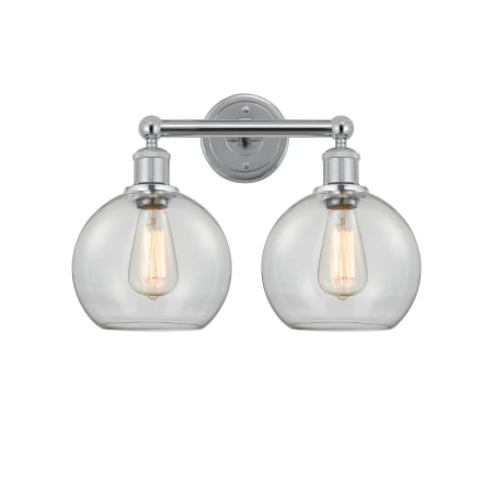 A large image of the Innovations Lighting 616-2W-13-17 Athens Vanity Alternate Image
