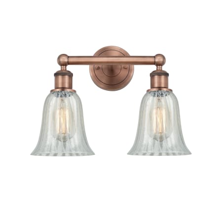 A large image of the Innovations Lighting 616-2W-14-15 Hanover Vanity Alternate Image