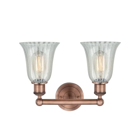 A large image of the Innovations Lighting 616-2W-14-15 Hanover Vanity Alternate Image