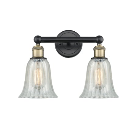 A large image of the Innovations Lighting 616-2W-14-15 Hanover Vanity Alternate Image