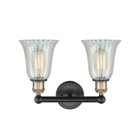 A large image of the Innovations Lighting 616-2W-14-15 Hanover Vanity Alternate Image