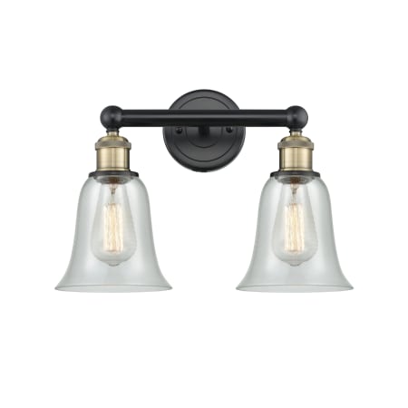 A large image of the Innovations Lighting 616-2W-14-15 Hanover Vanity Alternate Image