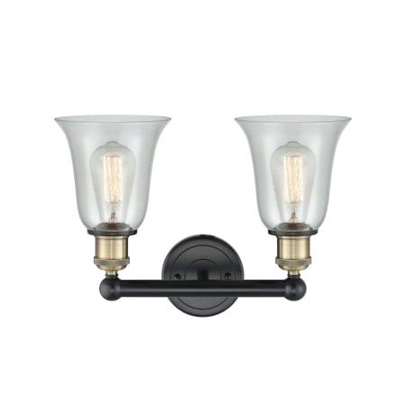 A large image of the Innovations Lighting 616-2W-14-15 Hanover Vanity Alternate Image