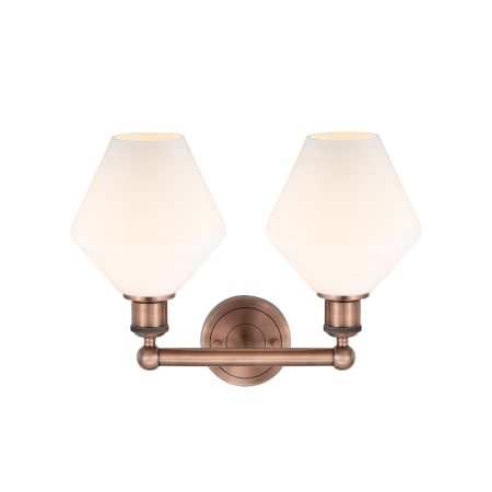 A large image of the Innovations Lighting 616-2W-14-17 Cindyrella Vanity Alternate Image