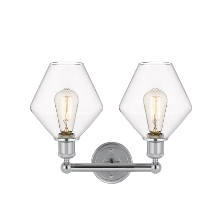 A large image of the Innovations Lighting 616-2W-14-17 Cindyrella Vanity Alternate Image