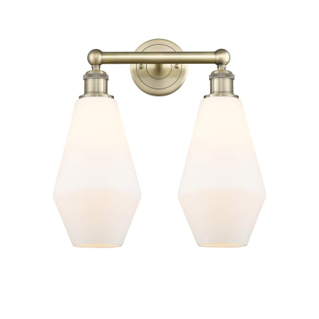 A large image of the Innovations Lighting 616-2W-17-16 Cindyrella Vanity Alternate Image