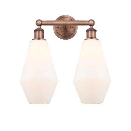 A large image of the Innovations Lighting 616-2W-17-16 Cindyrella Vanity Alternate Image