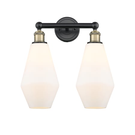 A large image of the Innovations Lighting 616-2W-17-16 Cindyrella Vanity Alternate Image