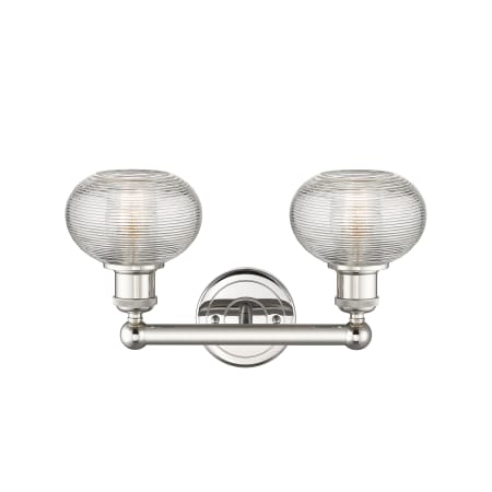 A large image of the Innovations Lighting 616-2W 9 15 Ithaca Vanity Alternate Image