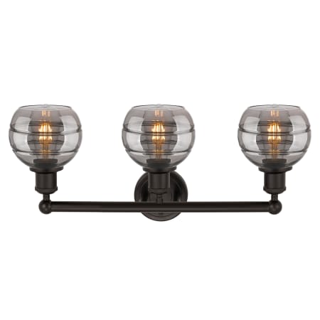 A large image of the Innovations Lighting 616-3W 10 24 Rochester Vanity Alternate Image