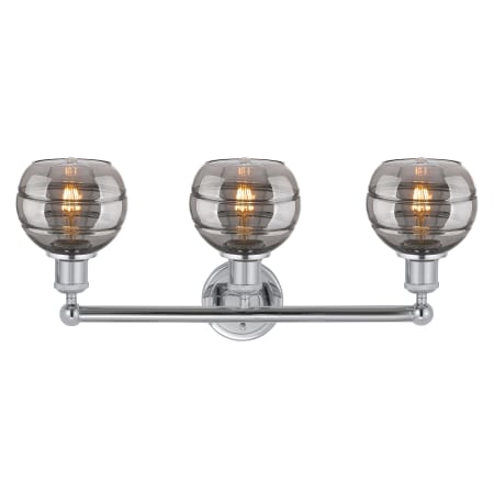 A large image of the Innovations Lighting 616-3W 10 24 Rochester Vanity Alternate Image