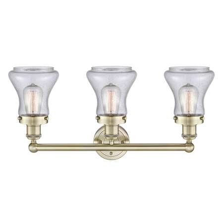 A large image of the Innovations Lighting 616-3W-10-25 Bellmont Vanity Alternate Image