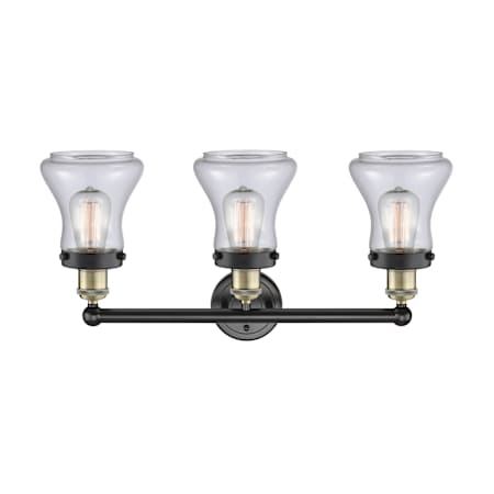 A large image of the Innovations Lighting 616-3W-10-25 Bellmont Vanity Alternate Image
