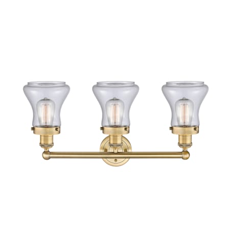 A large image of the Innovations Lighting 616-3W-10-25 Bellmont Vanity Alternate Image