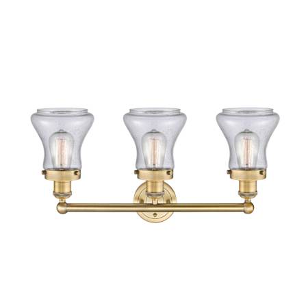 A large image of the Innovations Lighting 616-3W-10-25 Bellmont Vanity Alternate Image