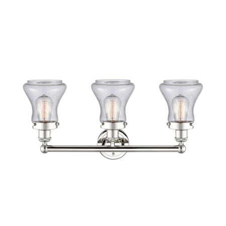 A large image of the Innovations Lighting 616-3W-10-25 Bellmont Vanity Alternate Image