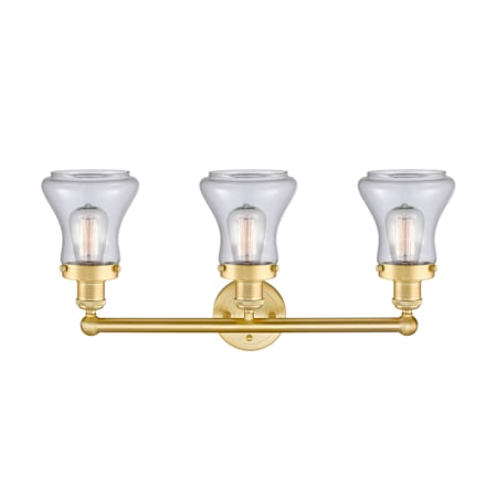 A large image of the Innovations Lighting 616-3W-10-25 Bellmont Vanity Alternate Image