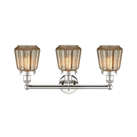 A large image of the Innovations Lighting 616-3W-10-25 Chatham Vanity Alternate Image