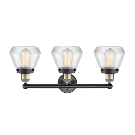 A large image of the Innovations Lighting 616-3W-10-25 Fulton Vanity Alternate Image