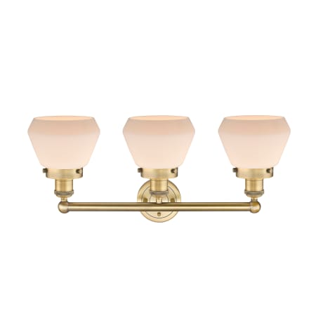 A large image of the Innovations Lighting 616-3W-10-25 Fulton Vanity Alternate Image