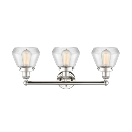 A large image of the Innovations Lighting 616-3W-10-25 Fulton Vanity Alternate Image