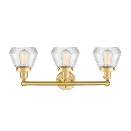 A large image of the Innovations Lighting 616-3W-10-25 Fulton Vanity Alternate Image