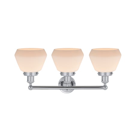 A large image of the Innovations Lighting 616-3W-10-25 Fulton Vanity Alternate Image