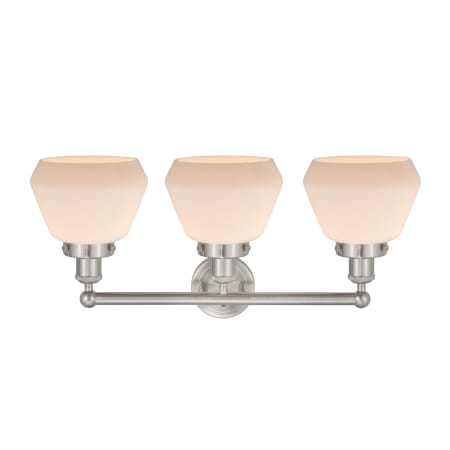 A large image of the Innovations Lighting 616-3W-10-25 Fulton Vanity Alternate Image