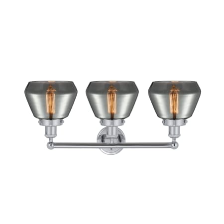 A large image of the Innovations Lighting 616-3W-10-25 Fulton Vanity Alternate Image